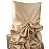 Bustle Back Taffeta Chair Covers!