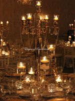 Tall Gold Candelabra 