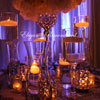 Mercury and Crystal Candle Holders