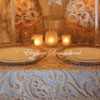 Baroque Sequin Blush Linens