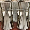 Taupe Chiffon Chairback