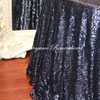 Sequin Tablecloth Linen Navy