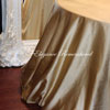 Gold Lamour Satin Tablecloth Linen
